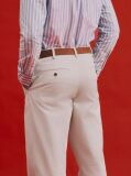 Beige Washed Relaxed Twill Chinos  Men