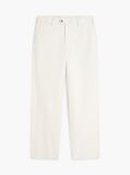 Beige Washed Relaxed Twill Chinos  Men