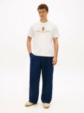 White This T-shirt is designed to perform on sunny days, crafted from a premium stretch Pima cotton.  Men