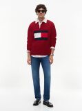 Blue Denton Whiskered Slim Straight Leg Jeans  Men