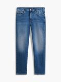 Blue Denton Whiskered Slim Straight Leg Jeans  Men