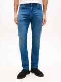 Blue Denton Slim Straight Leg Jeans  Men