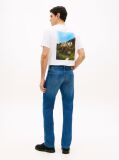 Blue Denton Slim Straight Leg Jeans  Men