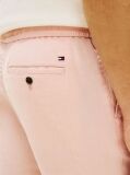 Ροζ Harlem Παντελόνι Chinos Λινό Σε Tapered Γραμμή  Άνδρες