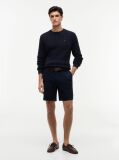 Blue Dover Twill Chino Bermuda Shorts  Men
