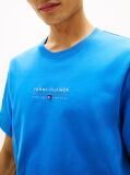 Blue Logo Jersey Crew Neck T-Shirt  Men