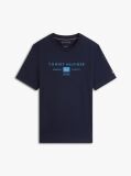 Μπλε T-Shirt Με Λογότυπο  Άνδρες
