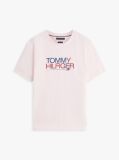 Ροζ T-Shirt Με Λογότυπο Και Γραφικό Σχέδιο  Άνδρες