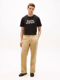 Black Logo Graphic Crew Neck T-Shirt  Men