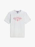 Grey Heritage Graphic Crew Neck T-Shirt  Men