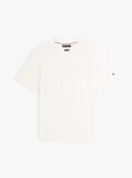 Μπεζ T-Shirt Με Tonal Κεντητό Λογότυπο Και Κλασική Λαιμόκοψη  Άνδρες