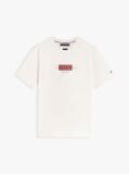 Beige Heritage Logo Jersey Crew Neck T-Shirt  Men