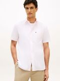 Pink Short Sleeve Stripe Shirt  Men