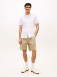 Pink Short Sleeve Stripe Shirt  Men