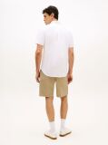 Pink Short Sleeve Stripe Shirt  Men