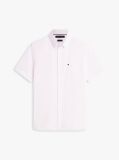 Pink Short Sleeve Stripe Shirt  Men