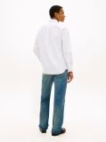 White Heritage Regular Fit Logo Embroidery Oxford Shirt  Men