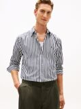 Multi TH Flex Regular Fit Stripe Poplin Shirt  Men
