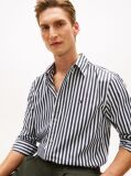 Multi TH Flex Regular Fit Stripe Poplin Shirt  Men