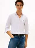 White TH Flex Slim Fit Button-Down Shirt  Men