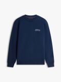 Blue Logo Embroidery Terry Sweatshirt  Men