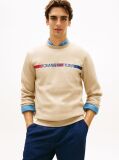 Beige Logo Terry Sweatshirt  Men