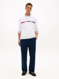 White Logo Terry Sweatshirt  Men