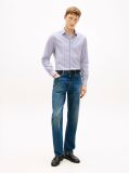 Blue Smart Casual TH Flex Slim Fit Stripe Shirt  Men