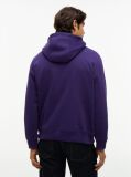 Μωβ Fleece Hoody Με Κεντητό Λογότυπο  Άνδρες