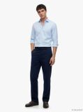 Μπλε Smart Casual TH Flex Πουκάμισο Σε Slim Γραμμή  Άνδρες