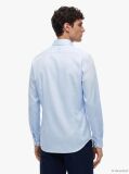 Μπλε Smart Casual TH Flex Πουκάμισο Σε Slim Γραμμή  Άνδρες