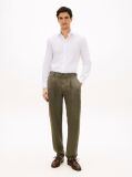 White Smart Casual TH Flex Slim Fit Shirt  Men