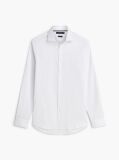 White Smart Casual TH Flex Slim Fit Shirt  Men
