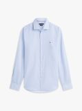 Blue Slim Fit Micro Print Short  Men