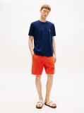 Blue Logo Embroidery Jersey T-Shirt  Men