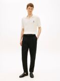 Μαύρο Smart Casual Λινό Παντελόνι Σε Tapered Γραμμή  Άνδρες