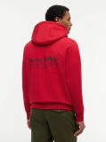 Red Back Graphic Relaxed Terry Hoody  Men