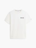 Beige Back Graphic Jersey T-Shirt  Men