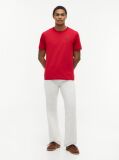 Red Back Graphic Jersey Crew Neck T-Shirt  Men
