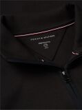 Black Intechno Knit Quarter-Zip Sweatshirt  Men