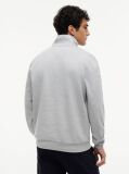 Grey Intechno Knit Quarter-Zip Sweatshirt  Men