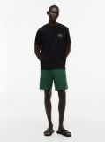 Black Logo Jersey Crew Neck T-Shirt  Men