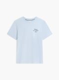 Blue Logo Jersey Crew Neck T-Shirt  Men