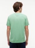 Πράσινο T-Shirt Με Κλασική Λαιμόκοψη Και Λογότυπο  Άνδρες