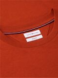 Πορτοκαλί T-Shirt Με Κλασική Λαιμόκοψη Και Λογότυπο  Άνδρες