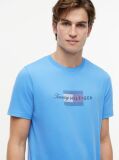 Blue Flag Graphic Jersey T-Shirt  Men