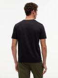 Μαύρο T-Shirt Με Κεντητό Tonal Λογότυπο  Άνδρες
