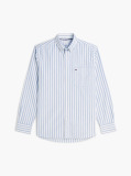 Multi Regular Fit Stripe Oxford Shirt  Men