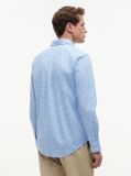 Blue Flex Poplin Gingham Shirt  Men