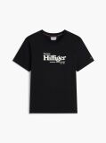 Black Logo Graphic Jersey T-Shirt  Men